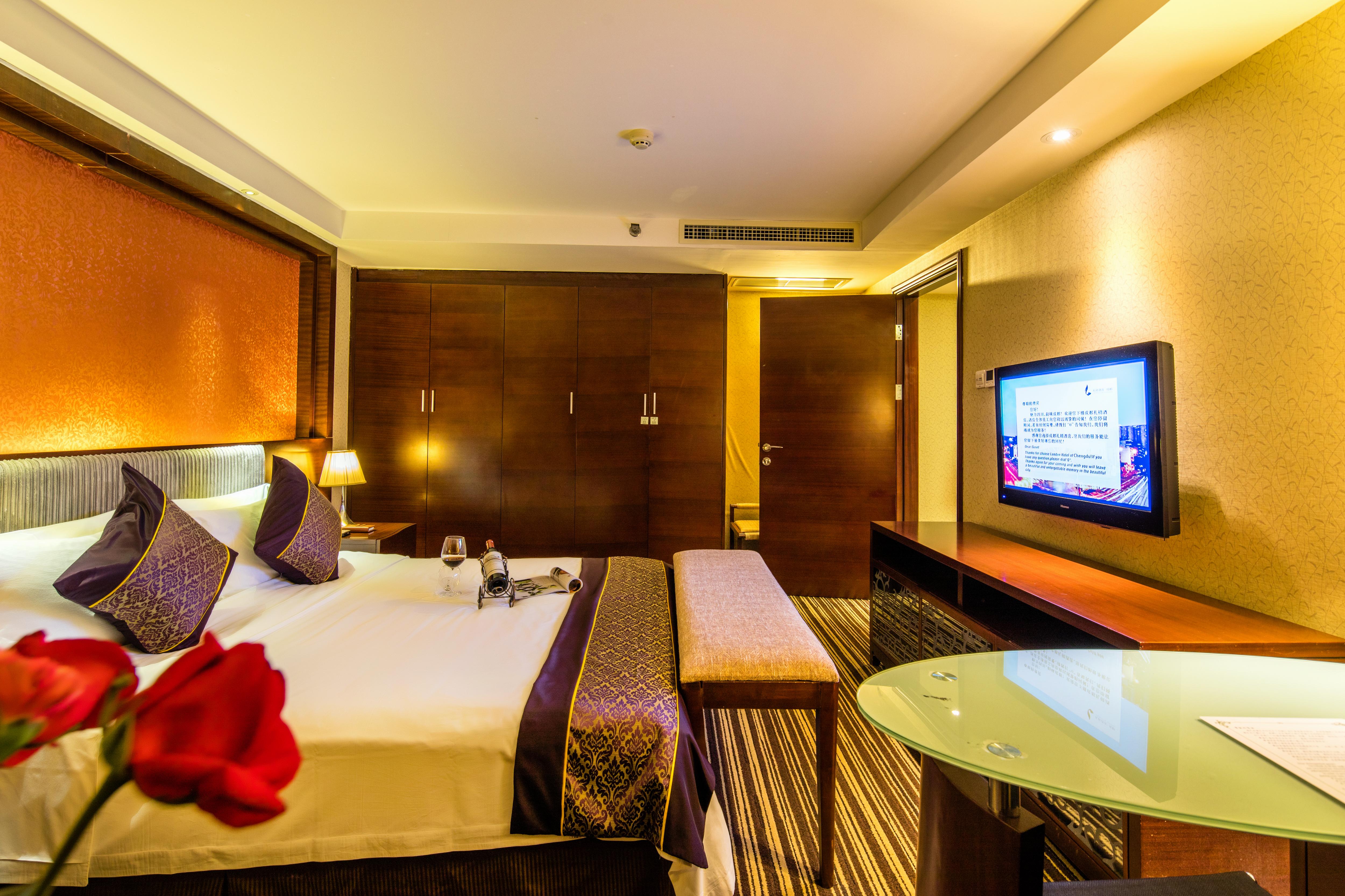 Leeden Hotel Chengdu Bagian luar foto