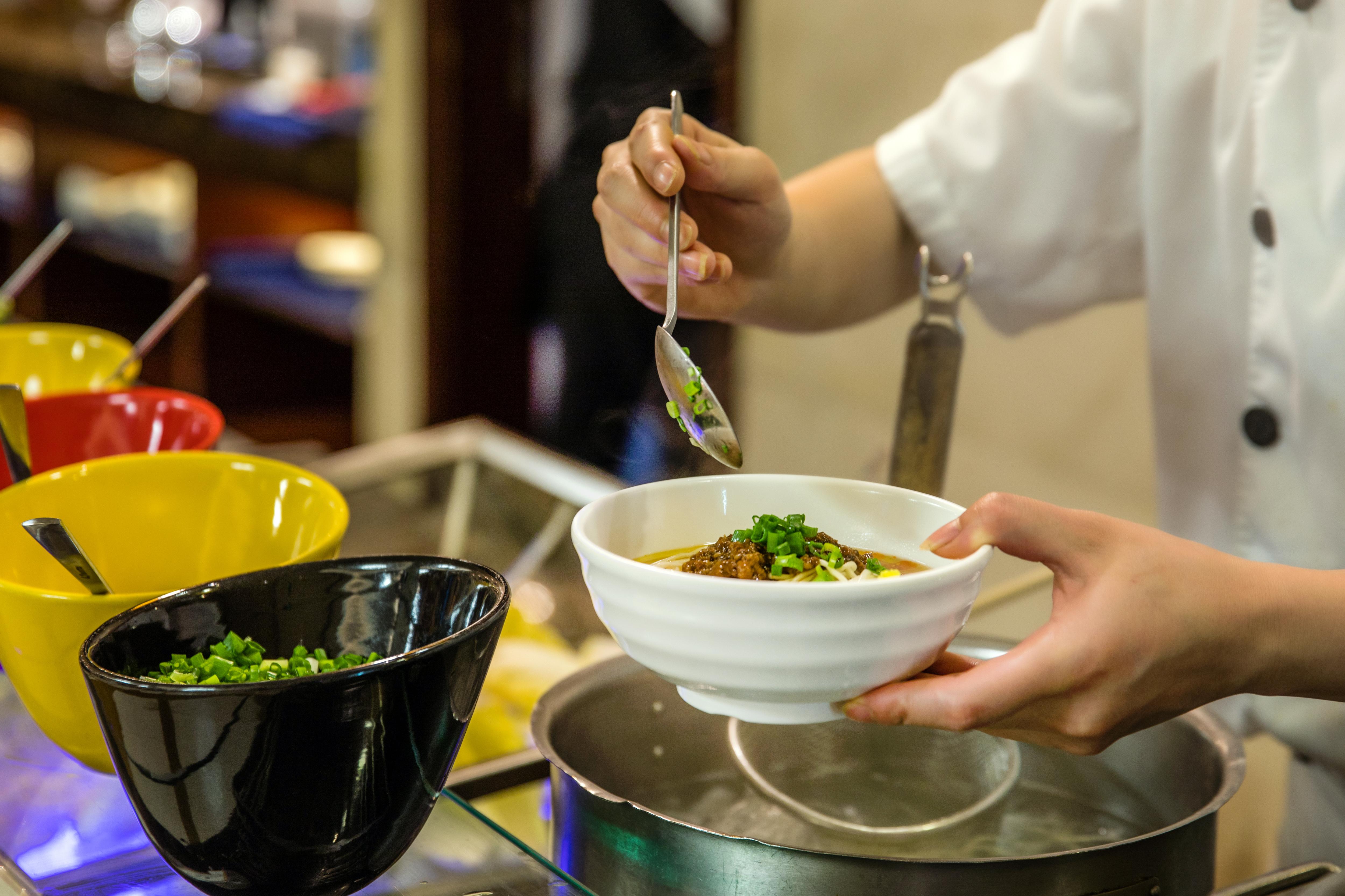 Leeden Hotel Chengdu Bagian luar foto