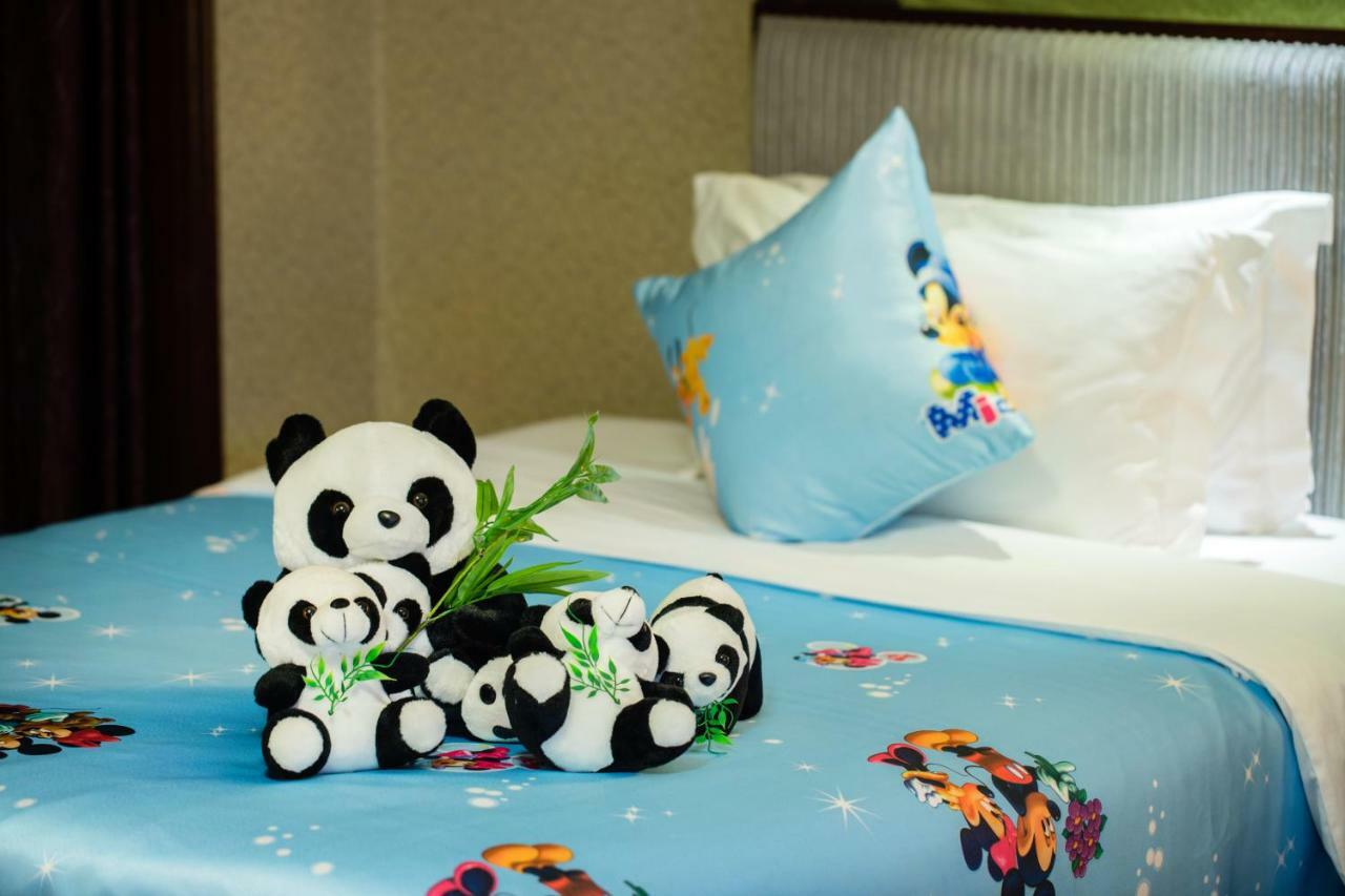 Leeden Hotel Chengdu Bagian luar foto
